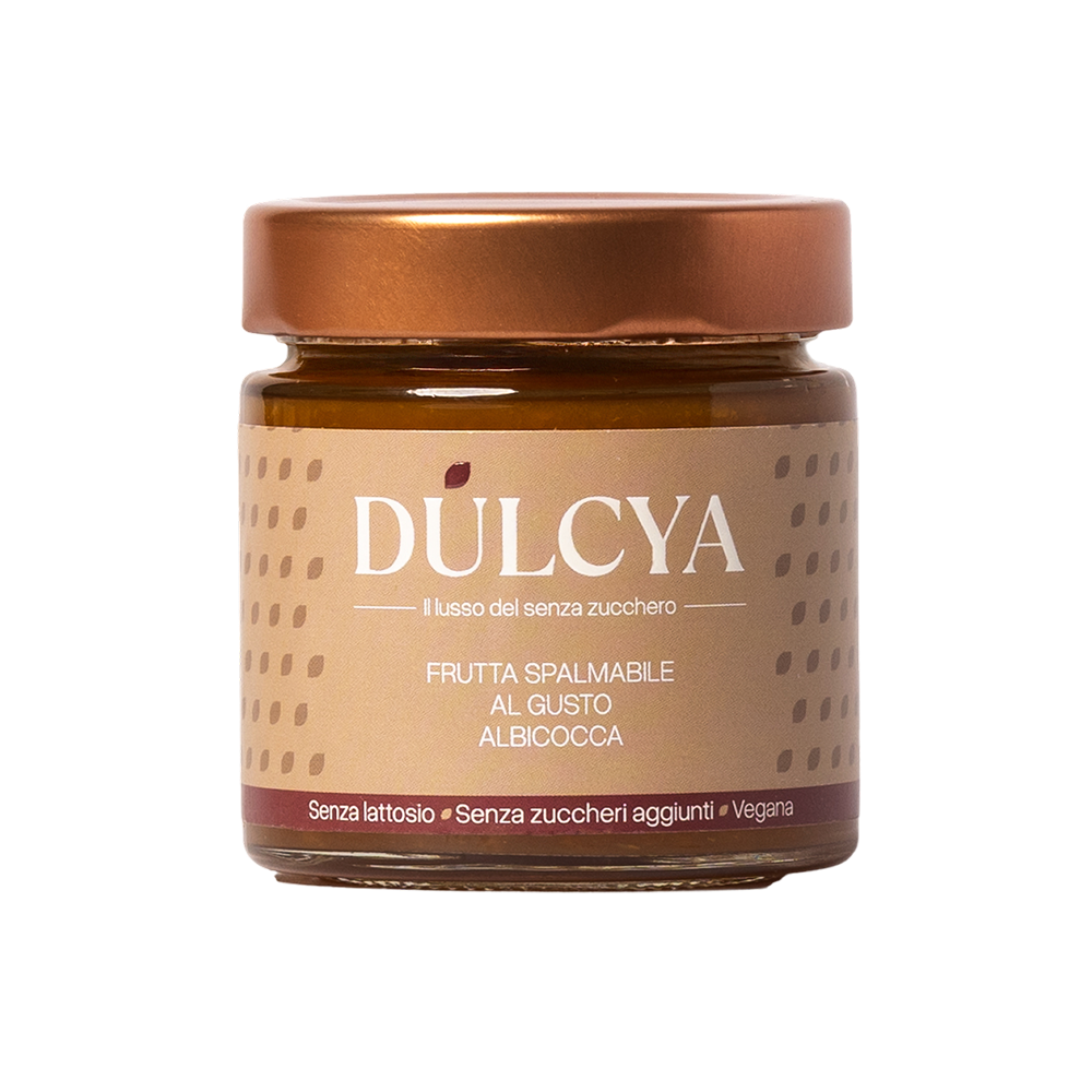 Frutta spalmabile gusto albicocca con dolcificanti naturali