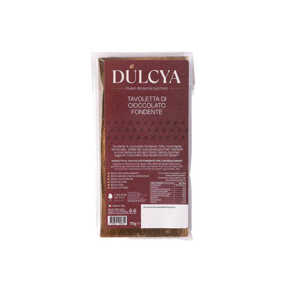 Tavoletta di cioccolato fondente
