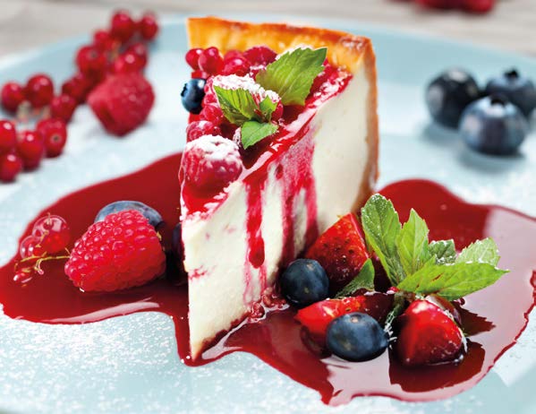 Cheesecake ai frutti di bosco